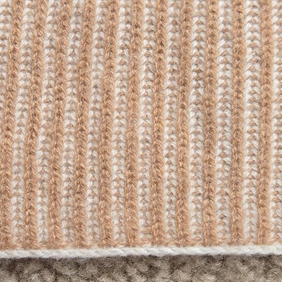 NWT The Cashmere Project Two Tone Ribbed Scarf - Picture 8 of 9